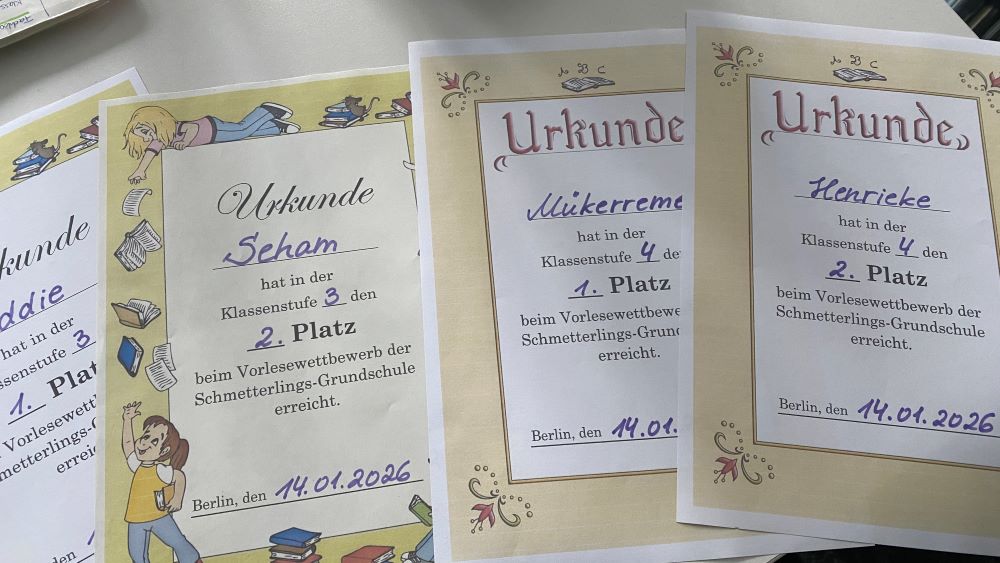 Vorlesewettbewerb Januar 2026